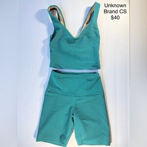 Girls Teal Dance Set